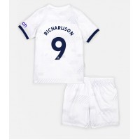 Billiga Tottenham Hotspur Richarlison Andrade #9 Barnkläder Hemma fotbollskläder till baby 2023-24 Kortärmad (+ Korta byxor)